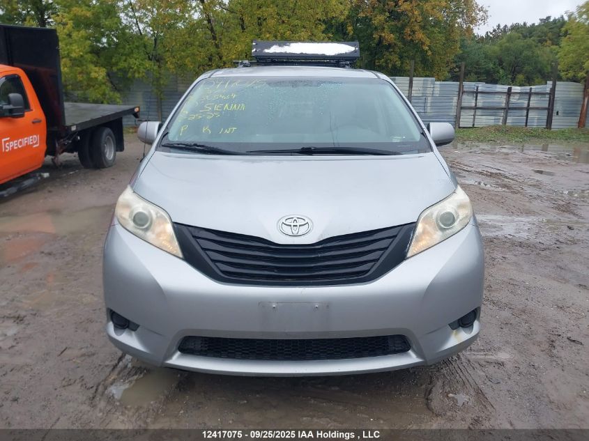 2012 Toyota Sienna VIN: 5TDZK3DC9CS238700 Lot: 12417075