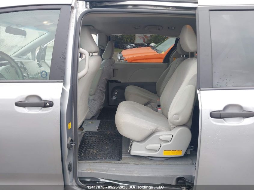 2012 Toyota Sienna VIN: 5TDZK3DC9CS238700 Lot: 12417075