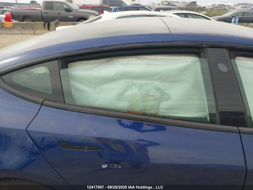 2022 Tesla Model 3 VIN: 5YJ3E1EB2NF296095 Lot: 12417087