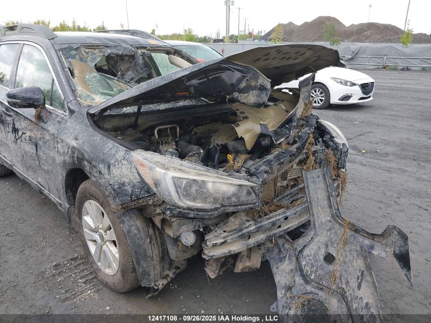 2018 Subaru Outback 2.5I Premium VIN: 4S4BSDGC5J3315432 Lot: 12417108