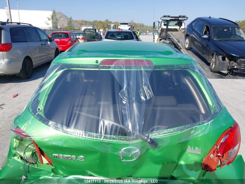 2011 Mazda Mazda2 VIN: JM1DE1HY6B0118866 Lot: 12417113