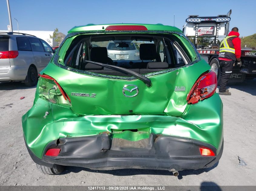 2011 Mazda Mazda2 VIN: JM1DE1HY6B0118866 Lot: 12417113