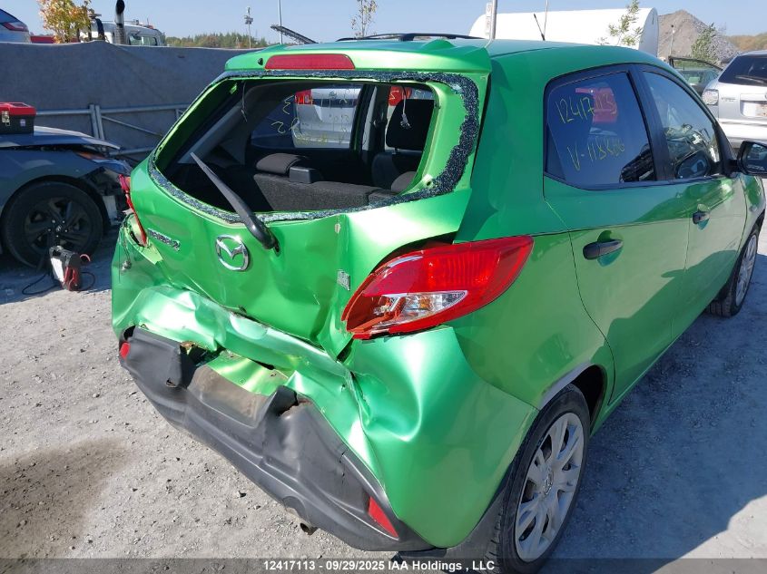 2011 Mazda Mazda2 VIN: JM1DE1HY6B0118866 Lot: 12417113