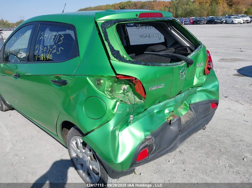 2011 Mazda Mazda2 VIN: JM1DE1HY6B0118866 Lot: 12417113