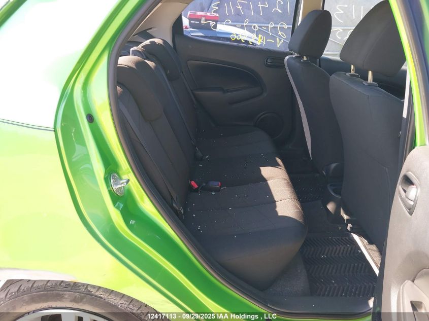 2011 Mazda Mazda2 VIN: JM1DE1HY6B0118866 Lot: 12417113