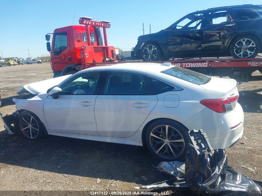 2022 Honda Civic VIN: 2HGFE1F96NH000175 Lot: 12417122