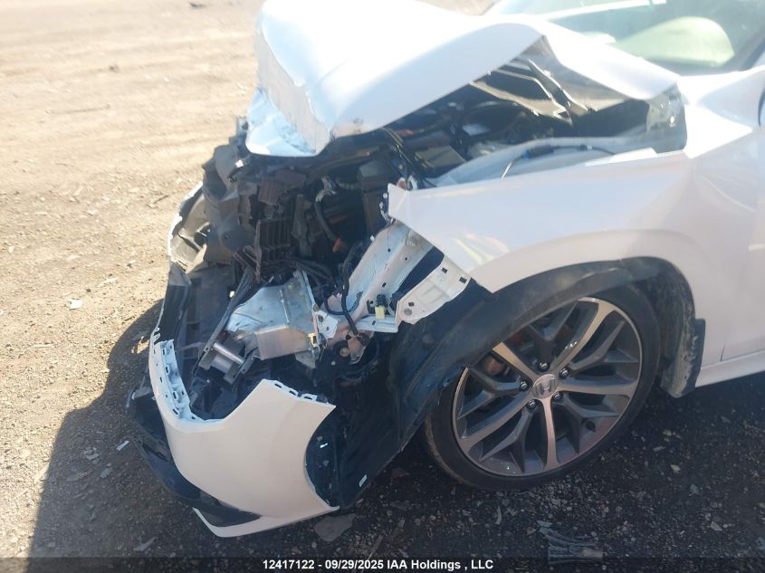 2022 Honda Civic VIN: 2HGFE1F96NH000175 Lot: 12417122