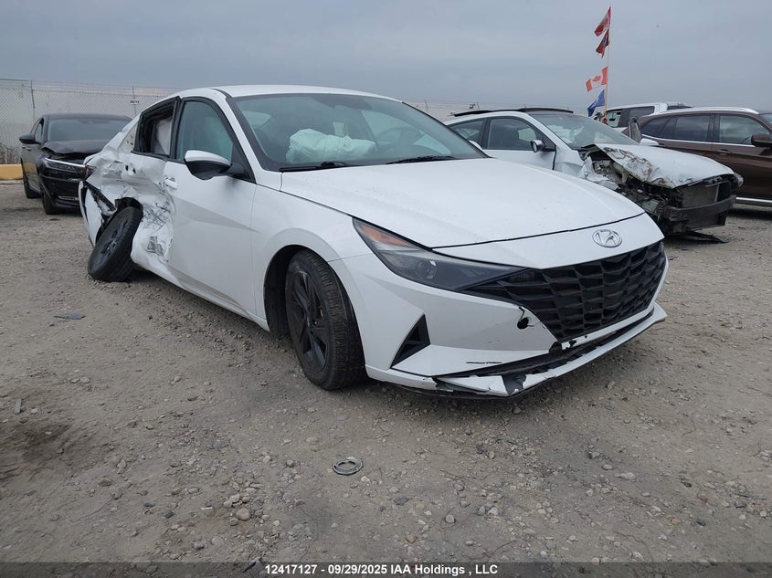 KMHLM4AG5NU354077 2022 Hyundai Elantra Sel auction photo 1