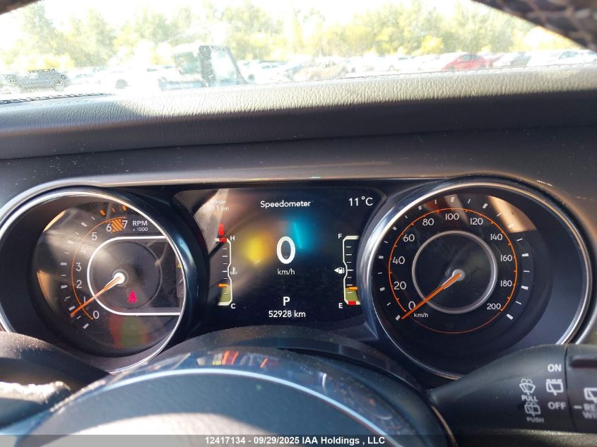 2023 Jeep Wrangler 4-Door Sahara VIN: 1C4HJXEGXPW595316 Lot: 12417134