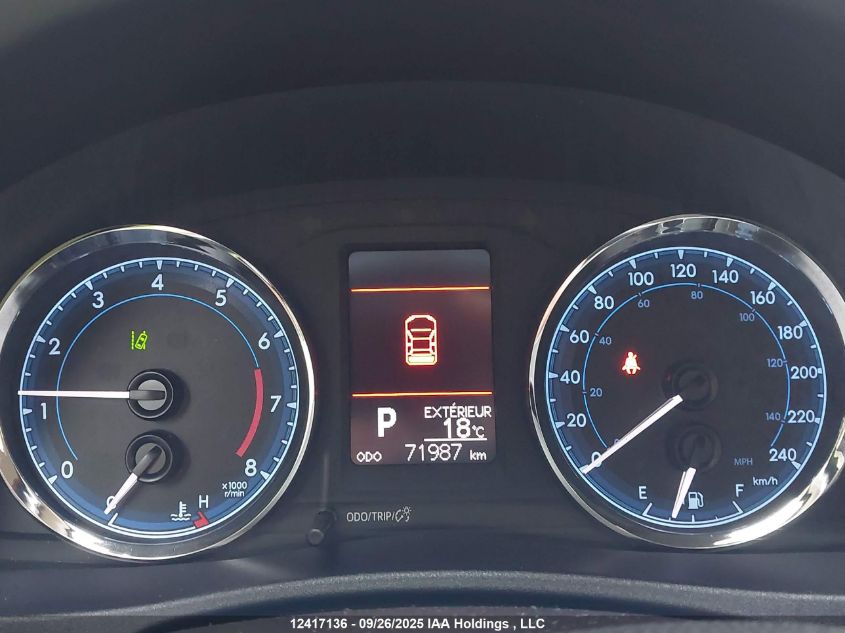 2017 Toyota Corolla VIN: 2T1BURHE0HC946263 Lot: 12417136