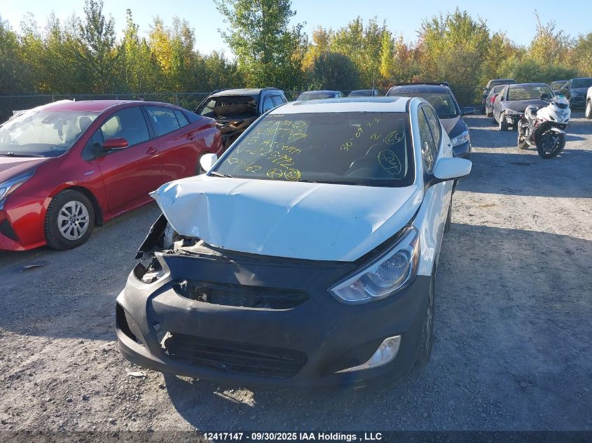 2015 Hyundai Accent VIN: KMHCT5AE5FU225992 Lot: 12417147