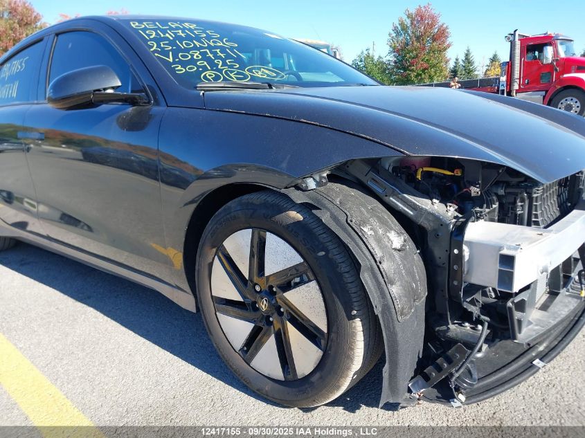 2025 Hyundai Ioniq 6 VIN: KMHM34AA4SA087711 Lot: 12417155