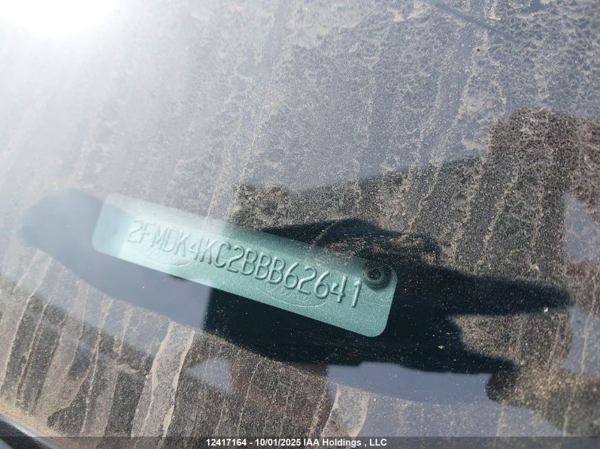 2011 Ford Edge VIN: 2FMDK4KC2BBB62641 Lot: 12417164