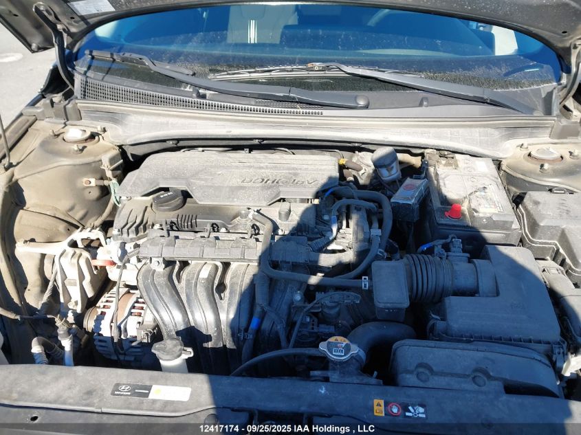 2022 Hyundai Elantra Preferred Ivt With Sun And Tech Package VIN: KMHLM4AG8NU369205 Lot: 12417174