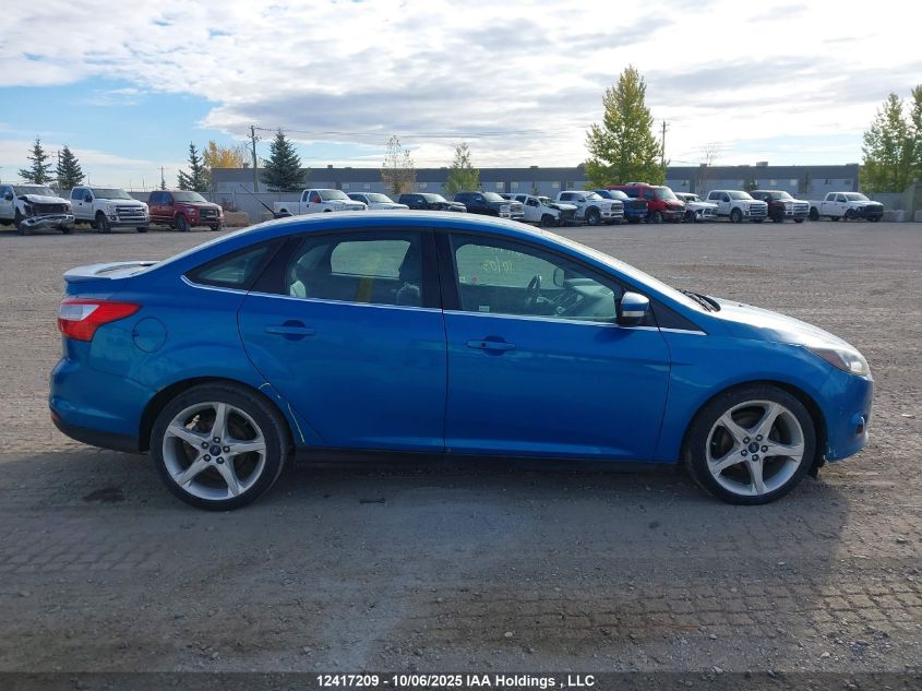 2013 Ford Focus Titanium VIN: 1FADP3J27DL303902 Lot: 12417209