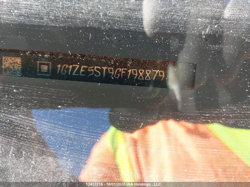 2016 Chevrolet Malibu VIN: 1G1ZE5ST9GF198879 Lot: 12417215