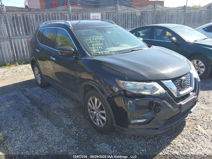 2020 Nissan Rogue VIN: 5N1AT2MV4LC701166 Lot: 12417235