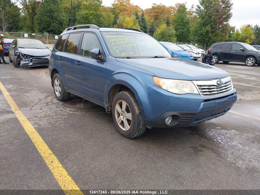 JF2SH6BC3AH752890 2010 Subaru Forester 2.5 X Sport-Tech auction photo 1