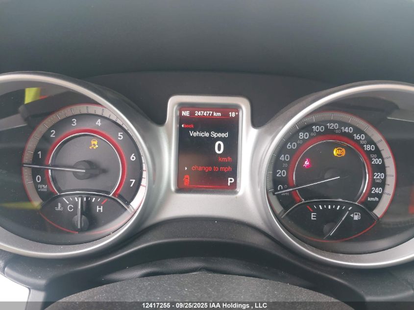 2014 Dodge Journey Sxt VIN: 3C4PDCCGXET136269 Lot: 12417255