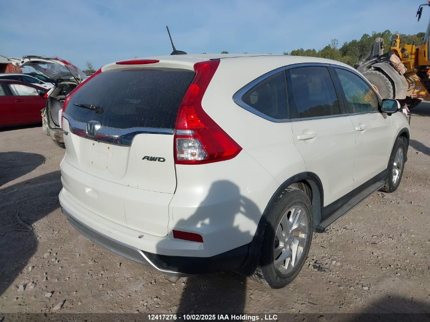 2015 Honda Cr-V Ex-L VIN: 2HKRM4H74FH129665 Lot: 12417276