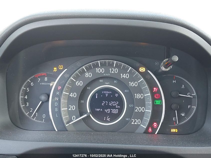 2015 Honda Cr-V Ex-L VIN: 2HKRM4H74FH129665 Lot: 12417276