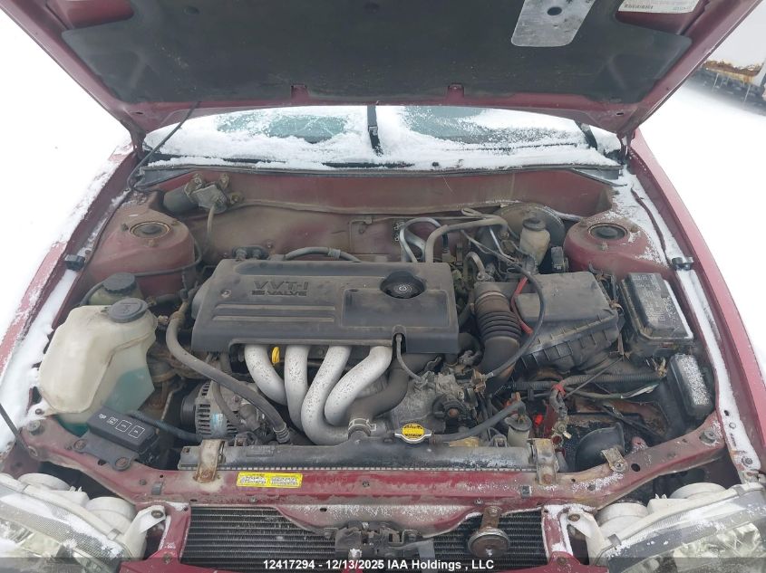 2002 Toyota Corolla VIN: 2T1BR12E02C878842 Lot: 12417294