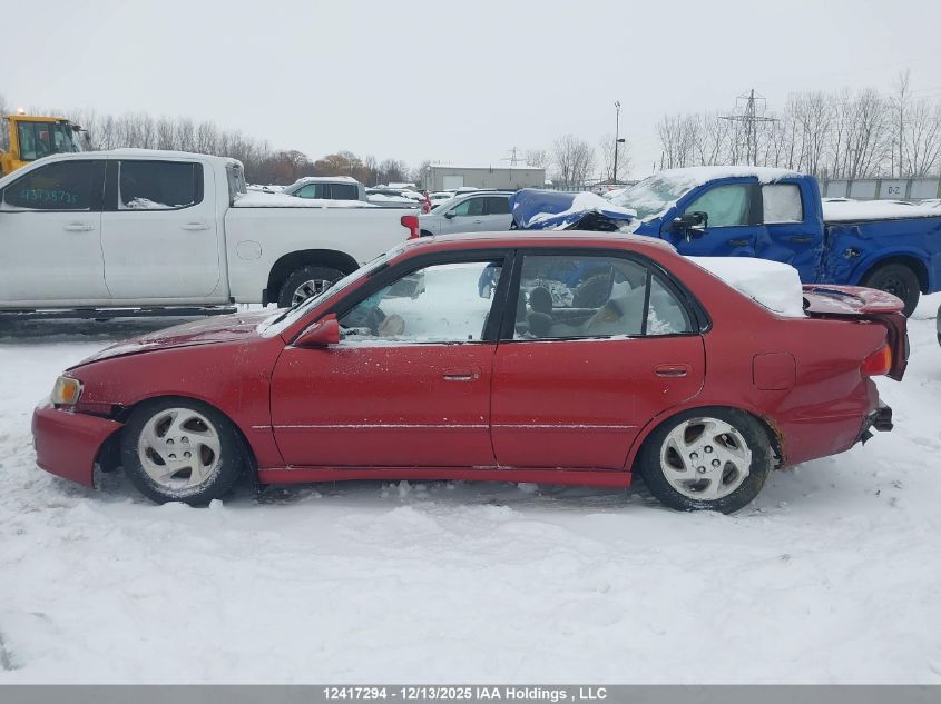 2002 Toyota Corolla VIN: 2T1BR12E02C878842 Lot: 12417294