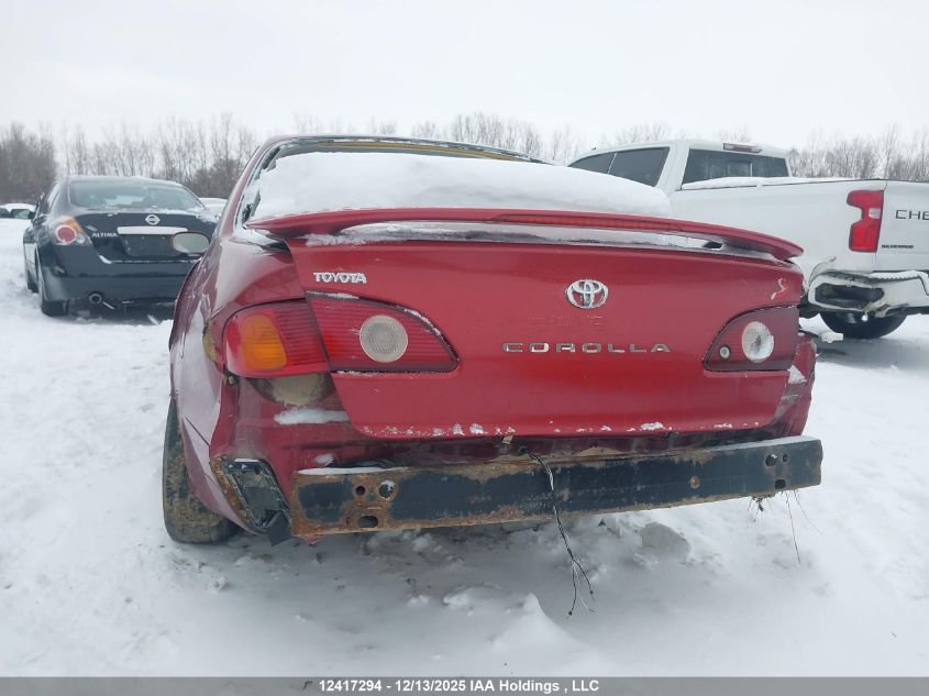 2002 Toyota Corolla VIN: 2T1BR12E02C878842 Lot: 12417294