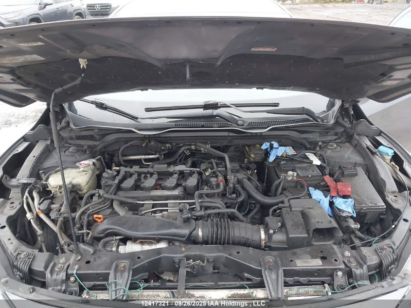 2016 Honda Civic Touring VIN: 2HGFC1F96GH105792 Lot: 12417321