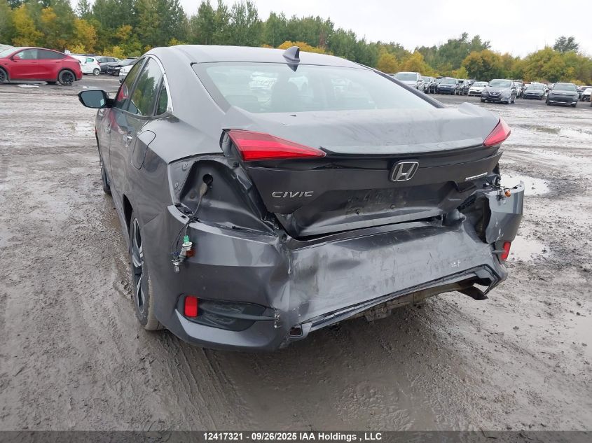 2016 Honda Civic Touring VIN: 2HGFC1F96GH105792 Lot: 12417321