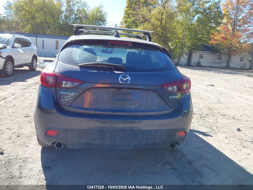 2015 Mazda 3 Grand Touring VIN: JM1BM1M35F1228490 Lot: 12417325