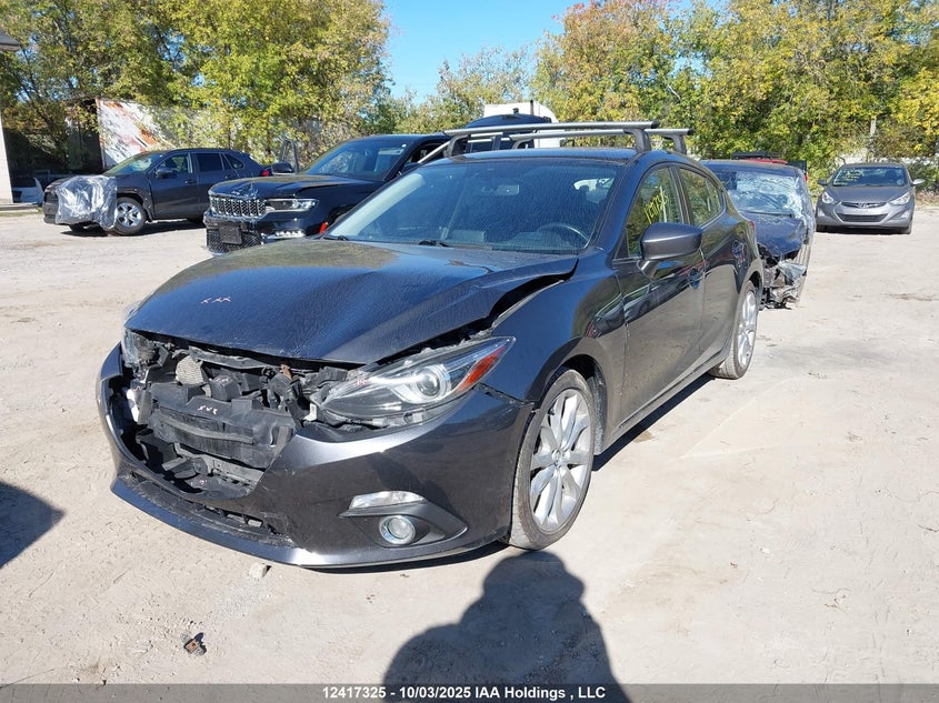 JM1BM1M35F1228490 2015 MAZDA 3 photo no. 2