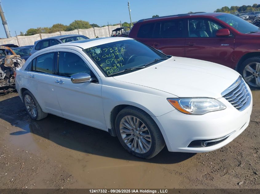 2013 Chrysler 200 Limited VIN: 1C3CCBCG2DN673491 Lot: 12417332