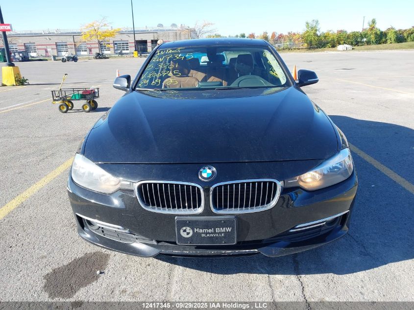 2015 BMW 320I xDrive VIN: WBA3C3C57FK200705 Lot: 12417345