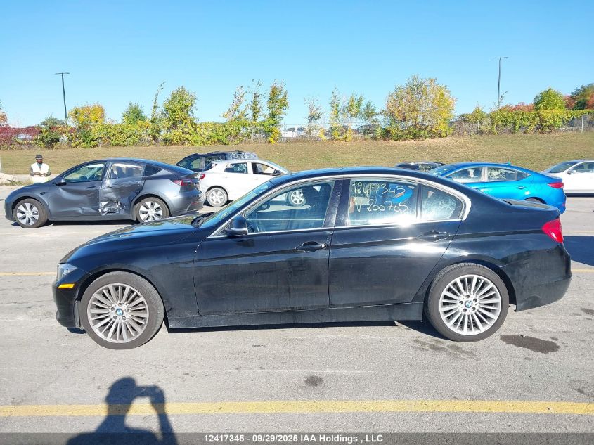 2015 BMW 320I xDrive VIN: WBA3C3C57FK200705 Lot: 12417345