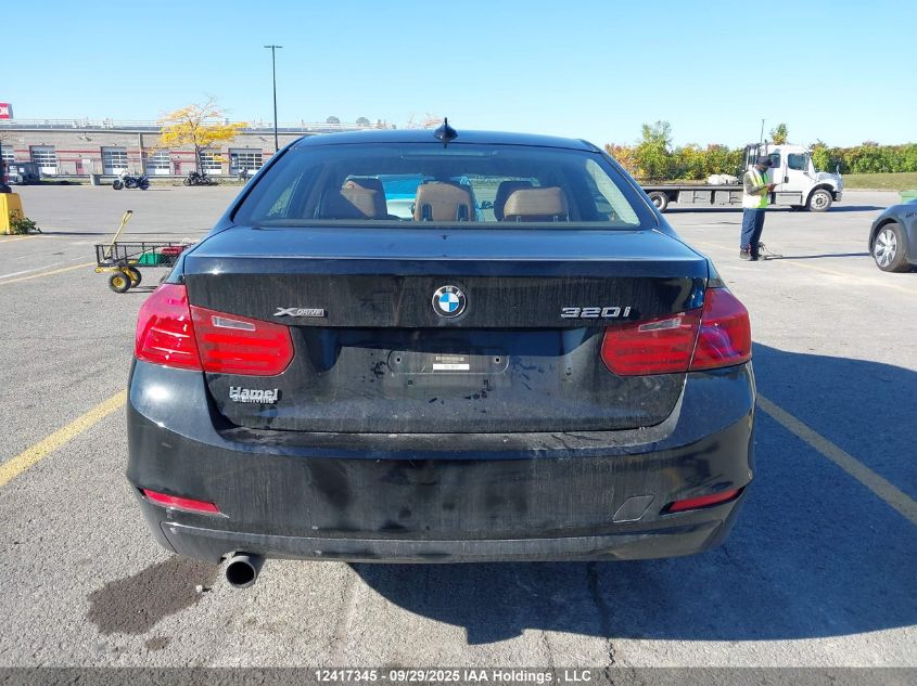 2015 BMW 320I xDrive VIN: WBA3C3C57FK200705 Lot: 12417345