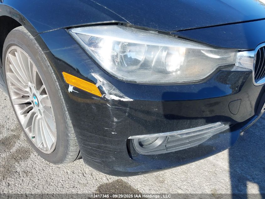 2015 BMW 320I xDrive VIN: WBA3C3C57FK200705 Lot: 12417345