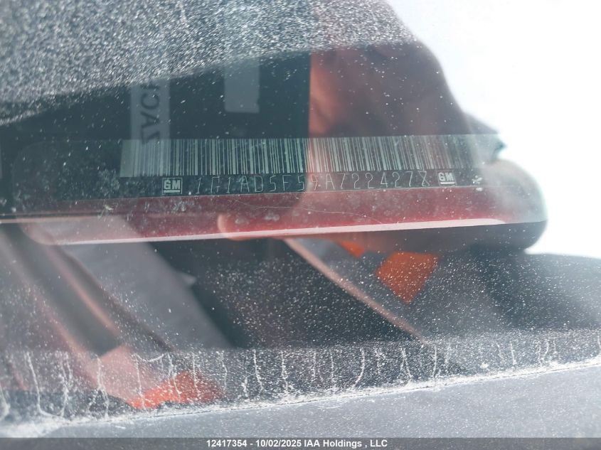 2010 Chevrolet Cobalt Lt VIN: 1G1AD5F59A7224278 Lot: 12417354