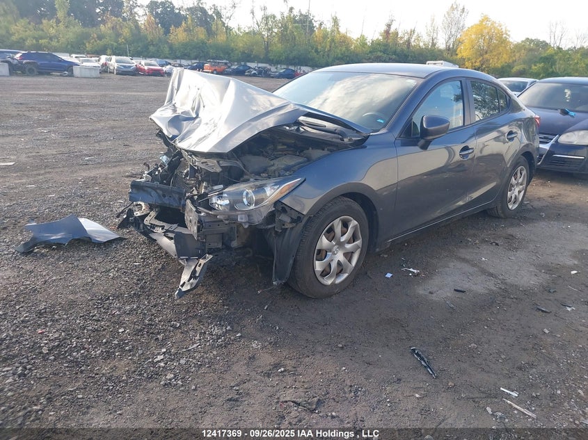 3MZBM1U71EM109045 2014 MAZDA 3 photo no. 2
