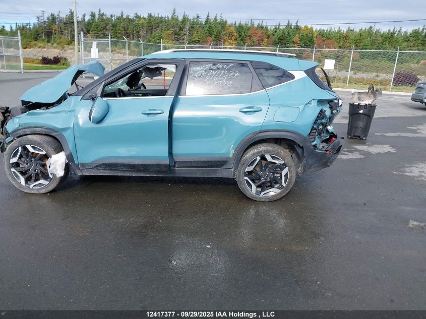 2024 Kia Seltos Sx Turbo W/Black Interior/Sx Turbo W/Burgundy Interior/X-Line VIN: KNDETCA75R7534335 Lot: 12417377