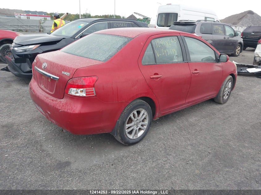 2008 Toyota Yaris VIN: JTDBT923381249149 Lot: 12414253X