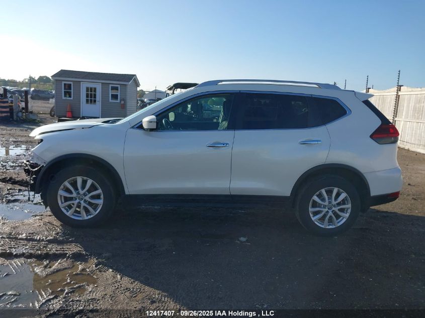 2017 Nissan Rogue Sv/Sl VIN: 5N1AT2MV8HC863552 Lot: 12417407