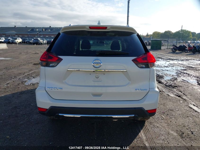 2017 Nissan Rogue Sv/Sl VIN: 5N1AT2MV8HC863552 Lot: 12417407