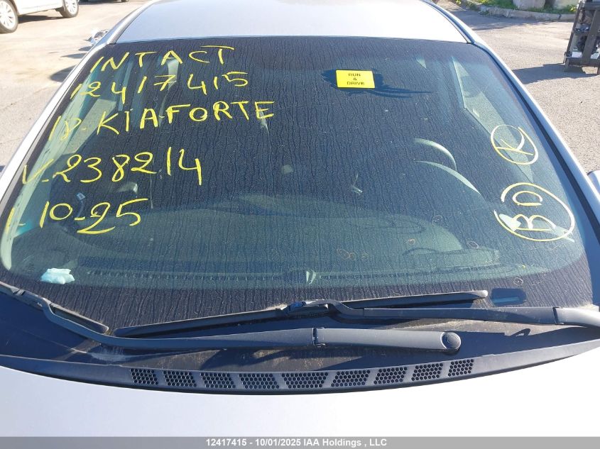 2018 Kia Forte VIN: 3KPFK4A71JE238214 Lot: 12417415
