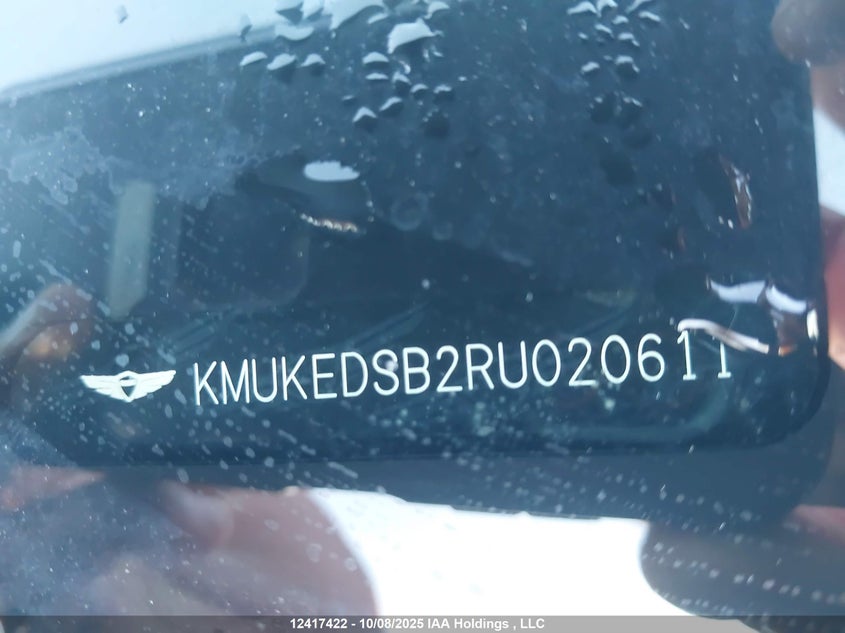 2024 Genesis Gv60 Performance VIN: KMUKEDSB2RU020611 Lot: 12417422