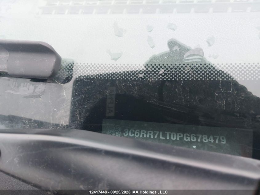 2023 Ram 1500 Classic Slt VIN: 3C6RR7LT0PG678479 Lot: 12417448