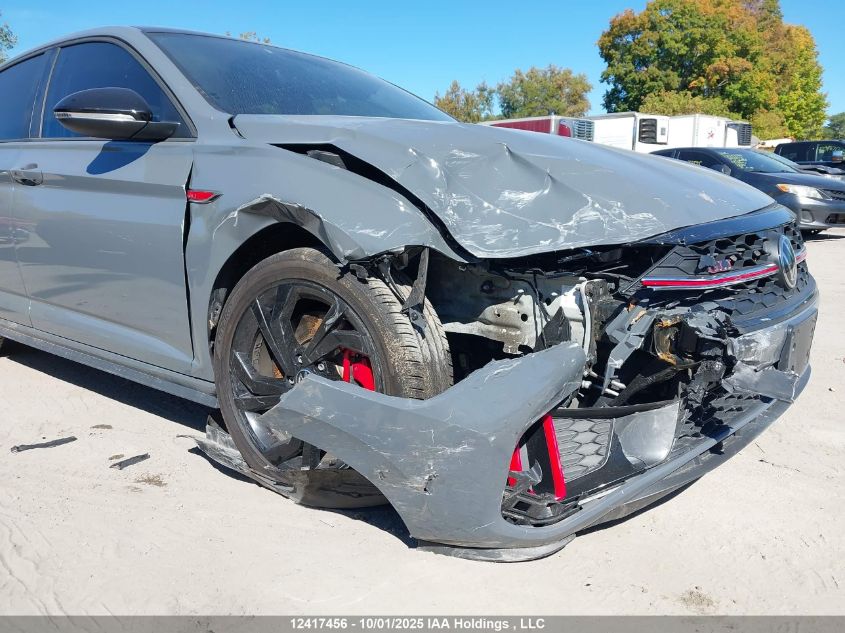 2023 Volkswagen Jetta Gli VIN: 3VW1T7BU6PM059823 Lot: 12417456
