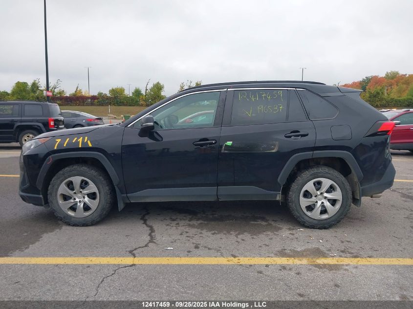 2021 Toyota Rav4 Le VIN: 2T3B1RFV2MW196537 Lot: 12417459