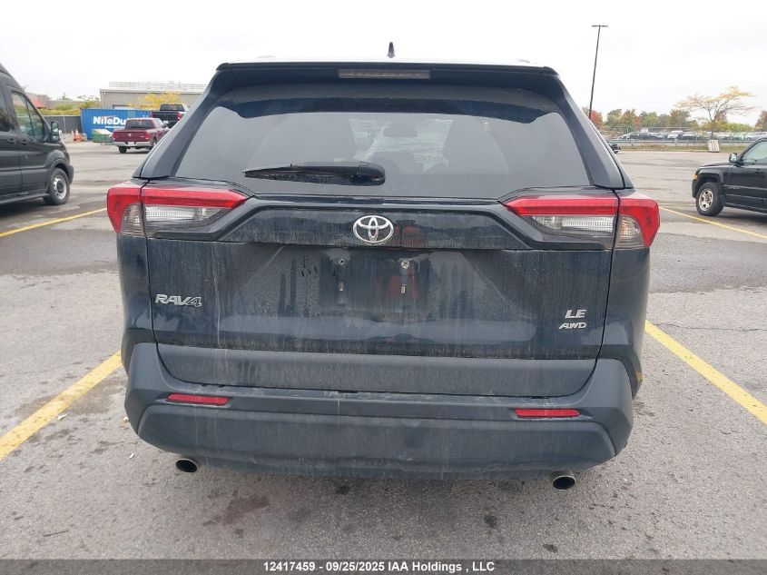 2021 Toyota Rav4 Le VIN: 2T3B1RFV2MW196537 Lot: 12417459