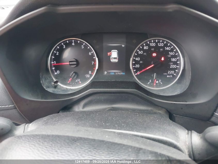 2021 Toyota Rav4 Le VIN: 2T3B1RFV2MW196537 Lot: 12417459